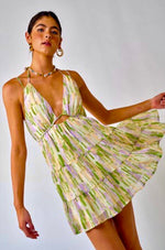 Tamara multi print dress