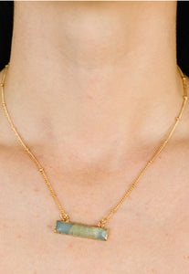 Quartz Bar Necklace